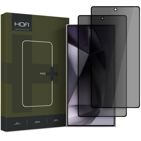 SZKŁO PRYWATYZUJĄCE HOFI ANTI SPY GLASS PRO+ 2-PACK GALAXY S25 ULTRA PRIVACY Hofi
