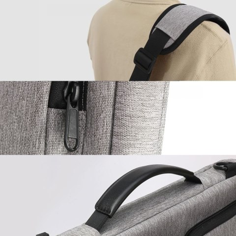 TECH-PROTECT DEFENDER BAG LAPTOP 13-14 CRAYON GREY Tech-Protect