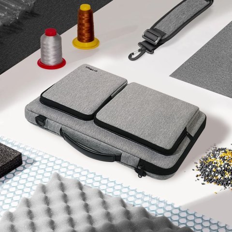 TECH-PROTECT DEFENDER BAG LAPTOP 13-14 CRAYON GREY Tech-Protect