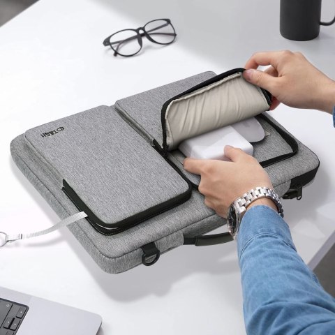 TECH-PROTECT DEFENDER BAG LAPTOP 13-14 CRAYON GREY Tech-Protect