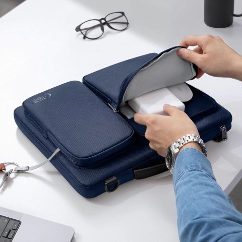 TECH-PROTECT DEFENDER BAG LAPTOP 13-14 NAVY BLUE Tech-Protect