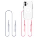 TECH-PROTECT FLEXAIR CHAIN MAGSAFE IPHONE 16 GREY & PINK Tech-Protect