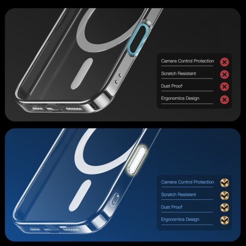 TECH-PROTECT FLEXAIR HYBRID CC MAGSAFE IPHONE 16 PRO CLEAR Tech-Protect