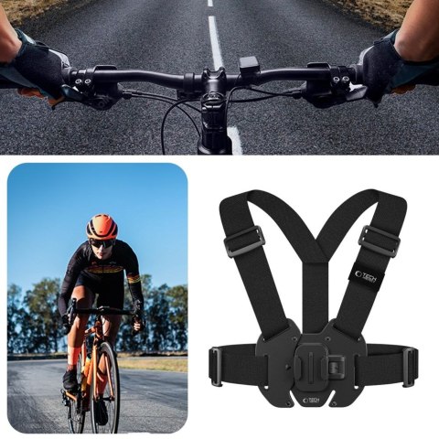 TECH-PROTECT GA100 CHEST MOUNT GOPRO / DJI BLACK Tech-Protect