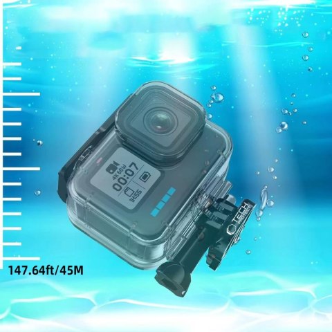 TECH-PROTECT GA200 WATERPROOF CASE GOPRO HERO 9 / 10 / 11 / 12 / 13 CLEAR Tech-Protect