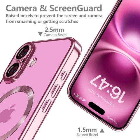 TECH-PROTECT MAGFLEX MAGSAFE IPHONE 16 SHINY ROSE Tech-Protect