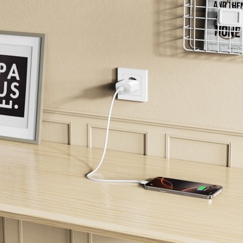 TECH-PROTECT NC20W 1-PORT NETWORK CHARGER PD 20W WHITE Tech-Protect