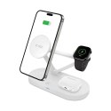 TECH-PROTECT QI15W-A41 3IN1 MAGNETIC MAGSAFE WIRELESS CHARGER WHITE Tech-Protect