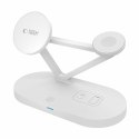 TECH-PROTECT QI15W-A41 3IN1 MAGNETIC MAGSAFE WIRELESS CHARGER WHITE Tech-Protect