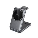 TECH-PROTECT QI15W-A42 3IN1 MAGNETIC MAGSAFE WIRELESS CHARGER SPACE GREY Tech-Protect
