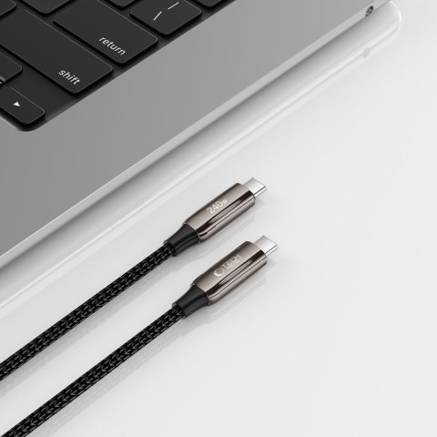 TECH-PROTECT UB10T ULTRABOOST TYPE-C CABLE PD 240W / QC4.0 100CM BLACK Tech-Protect