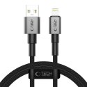 TECH-PROTECT ULTRABOOST DNA LIGHTNING CABLE 15W/3A 100CM IRON GREY Tech-Protect