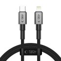 TECH-PROTECT ULTRABOOST DNA LIGHTNING CABLE PD 27W / 3A 100CM IRON GREY Tech-Protect