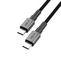TECH-PROTECT ULTRABOOST DNA TYPE-C CABLE PD 60W / 3A 100CM IRON GREY Tech-Protect