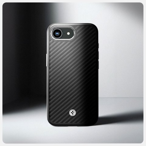 SPIGEN ENZO ARAMID MAG MAGSAFE IPHONE 16E / 17E MATTE BLACK Spigen