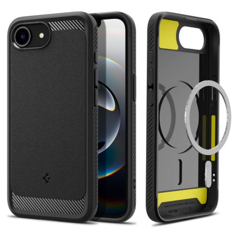 SPIGEN RUGGED ARMOR MAG MAGSAFE IPHONE 16E / 17E MATTE BLACK Spigen