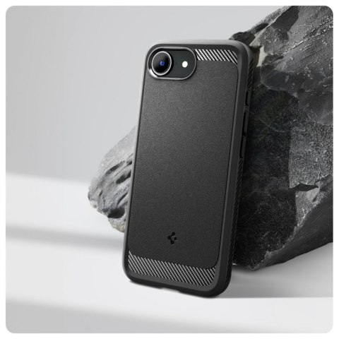 SPIGEN RUGGED ARMOR MAG MAGSAFE IPHONE 16E / 17E MATTE BLACK Spigen