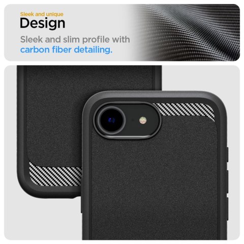 SPIGEN RUGGED ARMOR MAG MAGSAFE IPHONE 16E / 17E MATTE BLACK Spigen