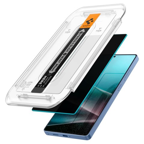 SZKŁO PRYWATYZUJĄCE SPIGEN GLAS.TR "EZ FIT" HD 2-PACK GALAXY S25 ULTRA PRIVACY Spigen