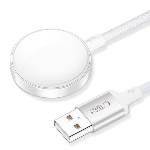 TECH-PROTECT MC02 ULTRABOOST MAGNETIC CHARGER CABLE 100CM APPLE WATCH WHITE Tech-Protect