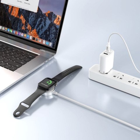 TECH-PROTECT MC02 ULTRABOOST MAGNETIC CHARGER CABLE 100CM APPLE WATCH WHITE Tech-Protect