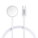 TECH-PROTECT MC02 ULTRABOOST MAGNETIC CHARGER TYPE-C CABLE 100CM APPLE WATCH WHITE Tech-Protect