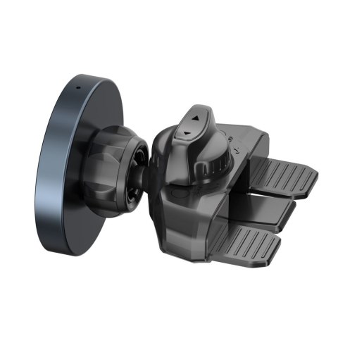 TECH-PROTECT MM15W-V5 MAGNETIC MAGSAFE CD & VENT CAR MOUNT WIRELESS CHARGER 15W BLACK/BLACK Tech-Protect