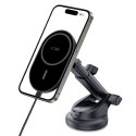 TECH-PROTECT MM15W-V6 MAGNETIC MAGSAFE DASHBOARD & VENT CAR MOUNT WIRELESS CHARGER 15W BLACK/BLACK Tech-Protect