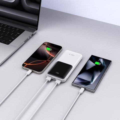 TECH-PROTECT PB01 POWER BANK 10000MAH 22.5W WHITE Tech-Protect