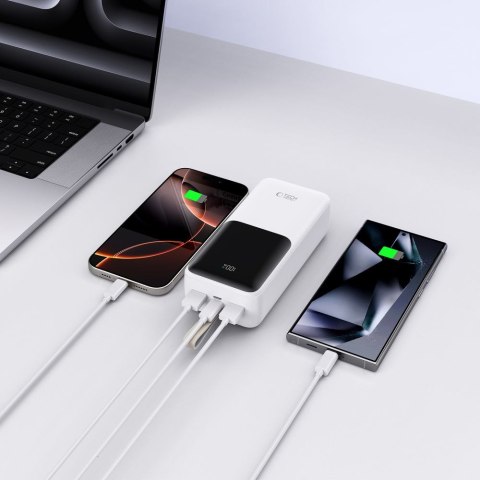 TECH-PROTECT PB03 POWER BANK 30000MAH 22.5W WHITE Tech-Protect