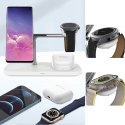TECH-PROTECT QI15W-A45 3IN1 MAGNETIC MAGSAFE WIRELESS CHARGER WHITE Tech-Protect