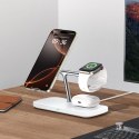 TECH-PROTECT QI15W-A45 3IN1 MAGNETIC MAGSAFE WIRELESS CHARGER WHITE Tech-Protect