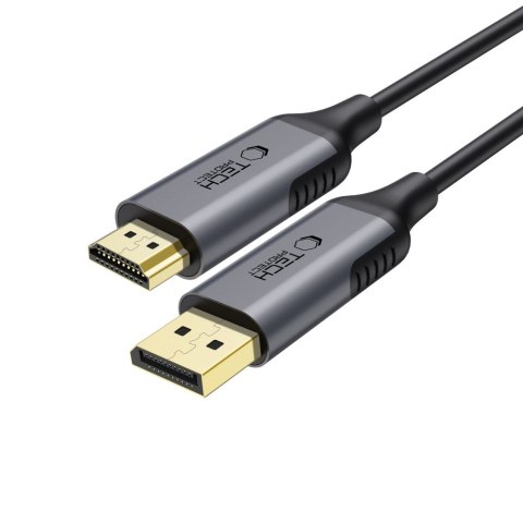 TECH-PROTECT ULTRABOOST CABLE DISPLAYPORT TO HDMI 2.0 4K 60HZ 200CM BLACK Tech-Protect