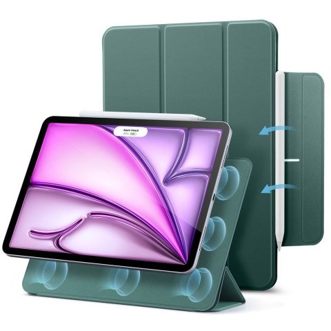 ESR REBOUND MAGNETIC IPAD PRO 12.9" 4 / 5 / 6 / 2020-2022 / AIR 13" 1 / 2 / 3 2024-2026 FOREST GREEN ESR