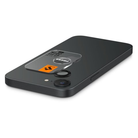 OSŁONA APARATU SPIGEN OPTIK PRO GLAS.TR "EZ FIT" CAMERA PROTECTOR 2-PACK IPHONE 16E / 17E BLACK Spigen