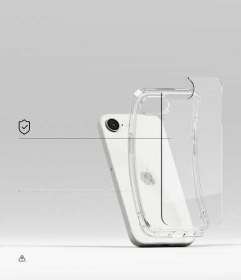 RINGKE FUSION IPHONE 16E / 17E CLEAR Ringke