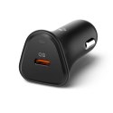 SPIGEN ESSENTIAL EV301 1-PORT CAR CHARGER 30W BLACK Spigen