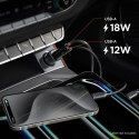 SPIGEN ESSENTIAL EV302 2-PORT CAR CHARGER 30W BLACK Spigen