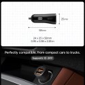 SPIGEN ESSENTIAL EV302 2-PORT CAR CHARGER 30W BLACK Spigen