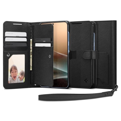 SPIGEN WALLET "S" GALAXY S25+ PLUS BLACK Spigen