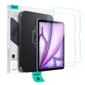 SZKŁO HARTOWANE ESR ULTRAFIT TEMPERED GLASS 2-PACK IPAD AIR 13" 1 / 2 / 2024-2025 CLEAR ESR