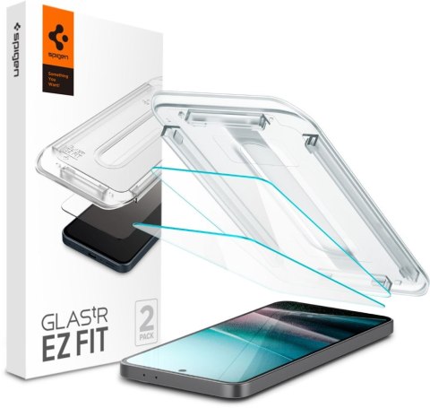 SZKŁO HARTOWANE SPIGEN GLAS.TR "EZ FIT" 2-PACK GALAXY A36 / A37 5G CLEAR Spigen