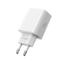 TECH-PROTECT NC20W 1-PORT NETWORK CHARGER PD 20W + TYPE-C CABLE WHITE Tech-Protect