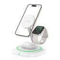 TECH-PROTECT QI15W-A46 3IN1 MAGNETIC MAGSAFE WIRELESS CHARGER WHITE Tech-Protect
