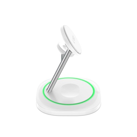 TECH-PROTECT QI15W-A46 3IN1 MAGNETIC MAGSAFE WIRELESS CHARGER WHITE Tech-Protect