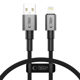 TECH-PROTECT ULTRABOOST DNA LIGHTNING CABLE 12W / 3A 25CM IRON GREY Tech-Protect