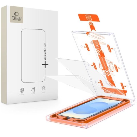 SZKŁO HARTOWANE TECH-PROTECT QUICK SET+ 2-PACK GALAXY S24 / S25 CLEAR Tech-Protect