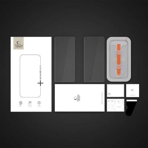 SZKŁO HARTOWANE TECH-PROTECT QUICK SET+ 2-PACK GALAXY S24 / S25 CLEAR Tech-Protect