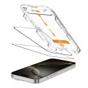 SZKŁO HARTOWANE TECH-PROTECT QUICK SET+ 2-PACK IPHONE 16 PRO BLACK Tech-Protect