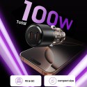 TECH-PROTECT CC03 2-PORT CAR CHARGER PD 100W BLACK Tech-Protect